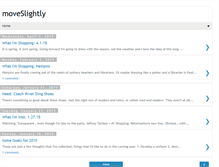 Tablet Screenshot of moveslightly.com